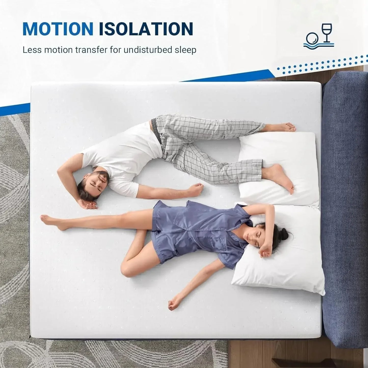 Memory Foam Mattress In A Box For Pressure Relief