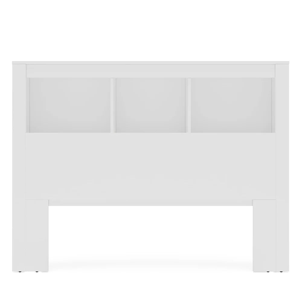 Madison Bookcase Headboard With Storage Shelves Modern Water Resistant