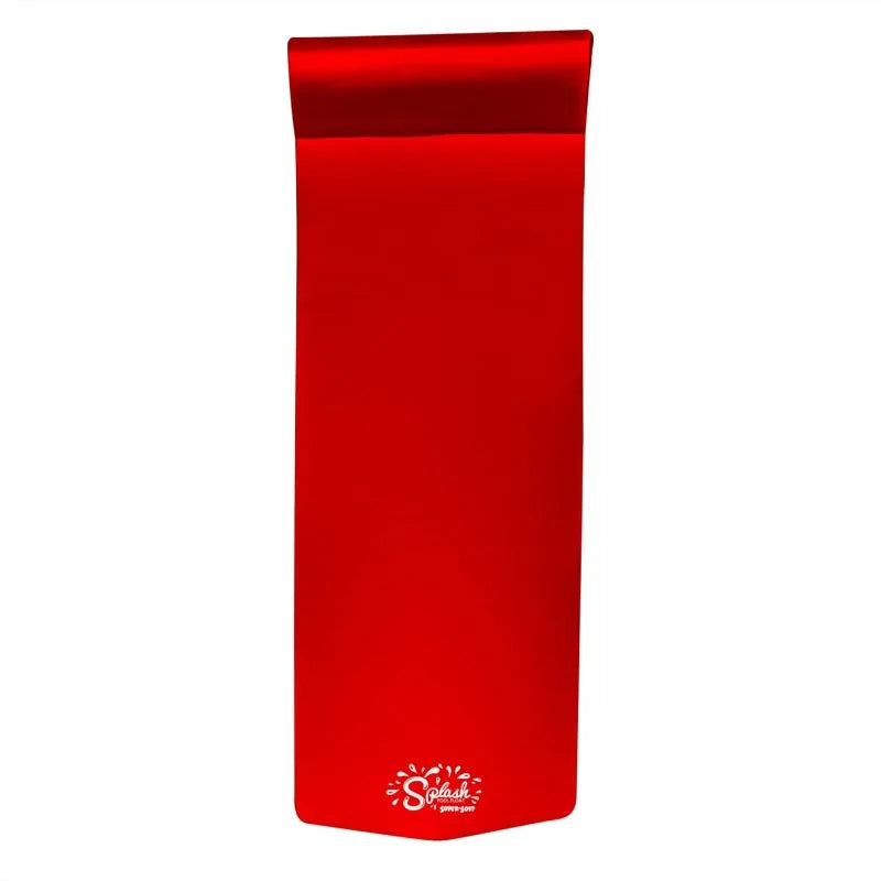 Foam Pool Float Lounger With Built-In Pillow For Relaxation