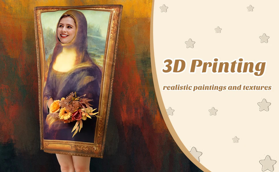 Famous Paintings Costume Mona Lisa And The Scream Dress Up