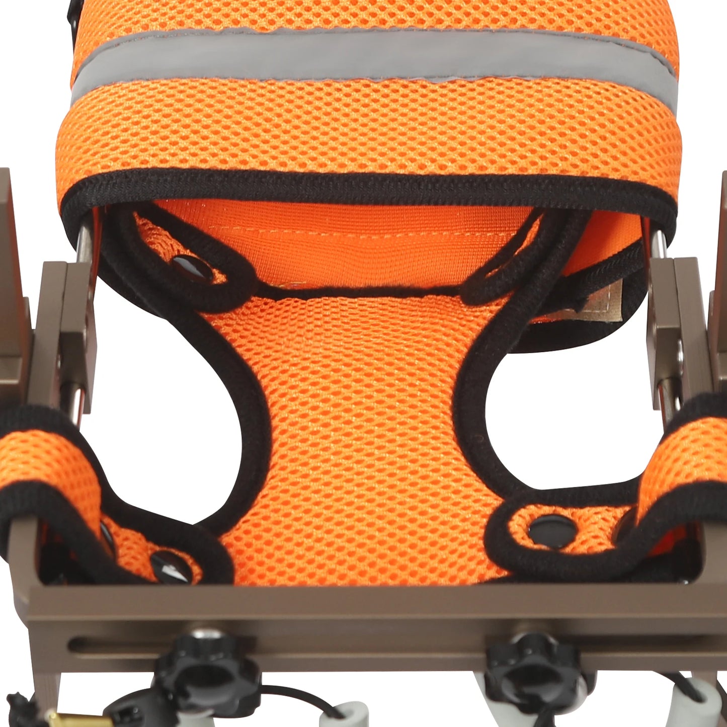 Adjustable Pet Wheelchair For Back Legs Aluminum Frame