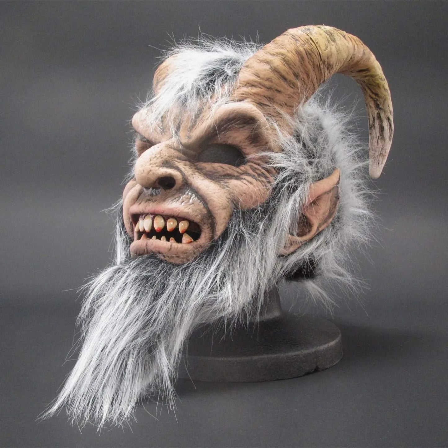 Realistic Dark Night Diablo Latex Mask for Parties and Role Play