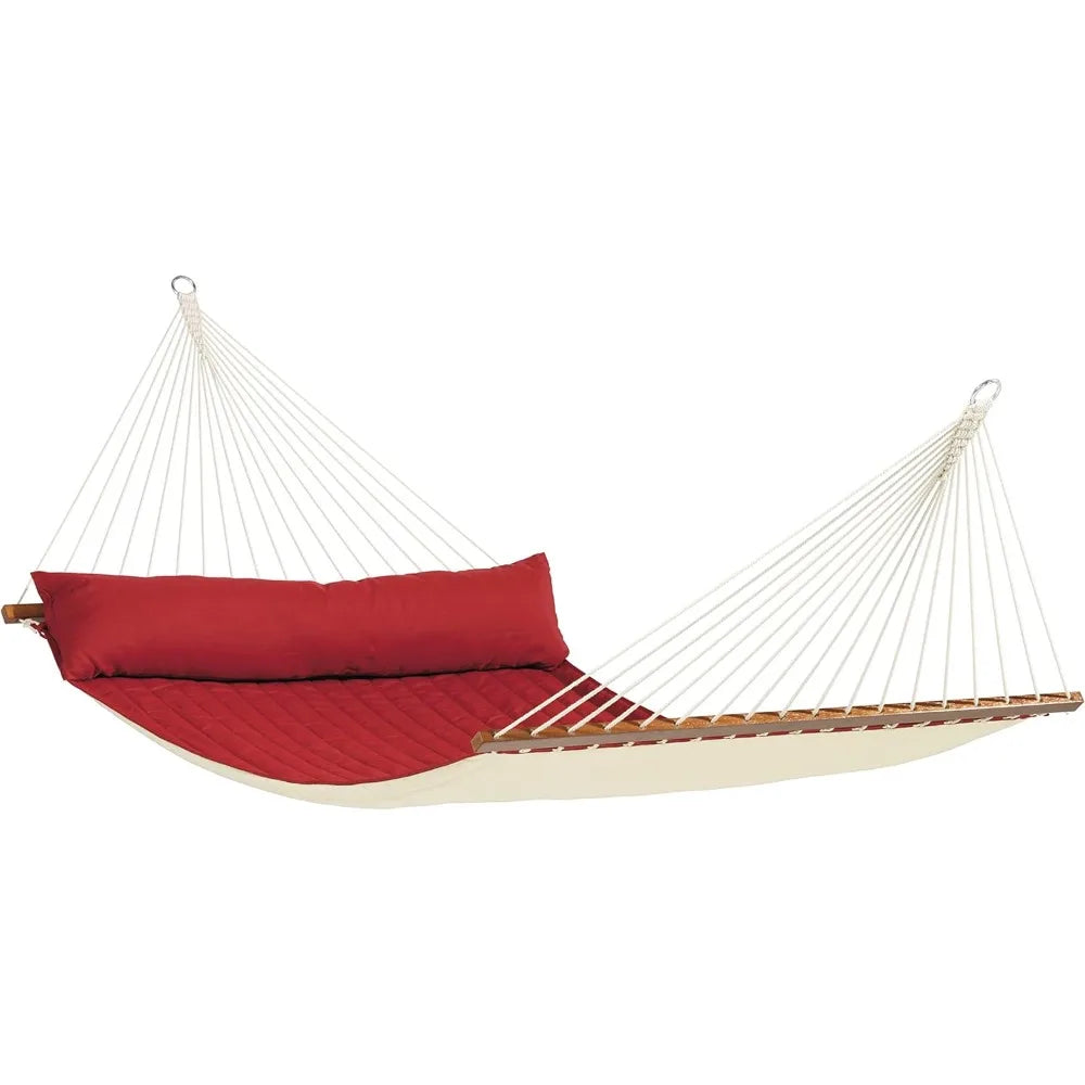 Alabama Red Pepper - Quilted Spreader Bar Hammock Size King
