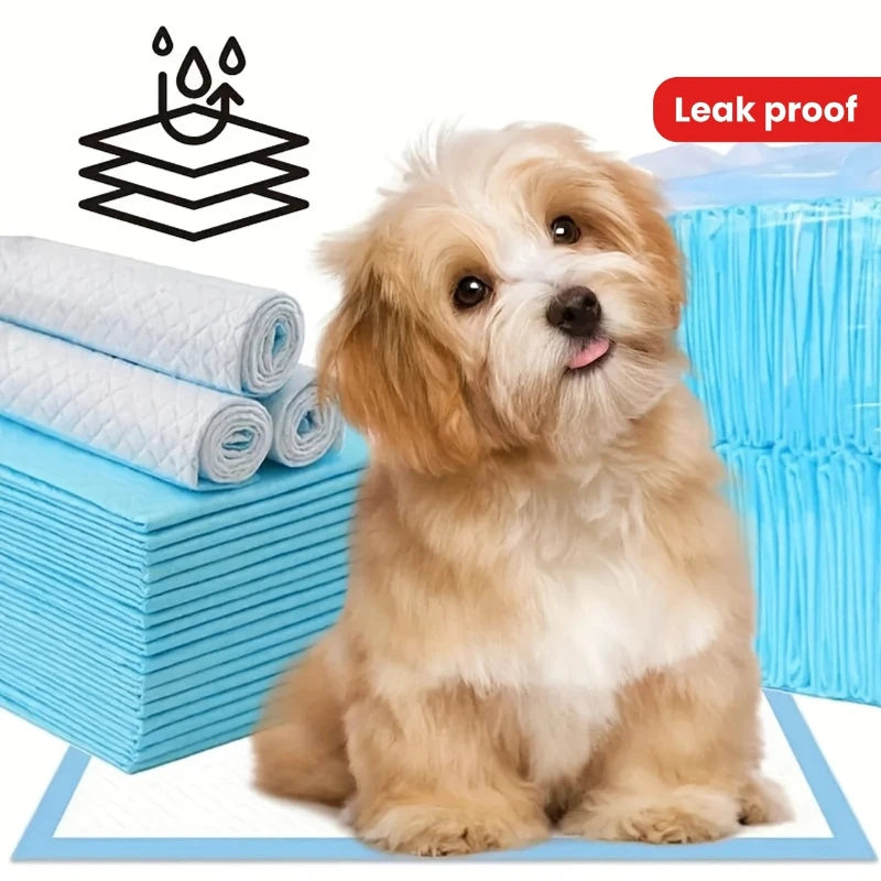 Leak-Proof Dog Pee Pads for Potty Training with Quick Dry Design