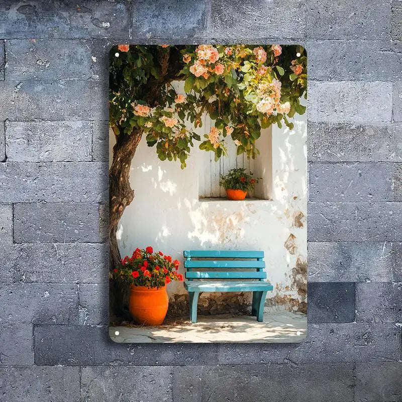 Retro Metal Wall Art Poster For Restaurants And Home Decor