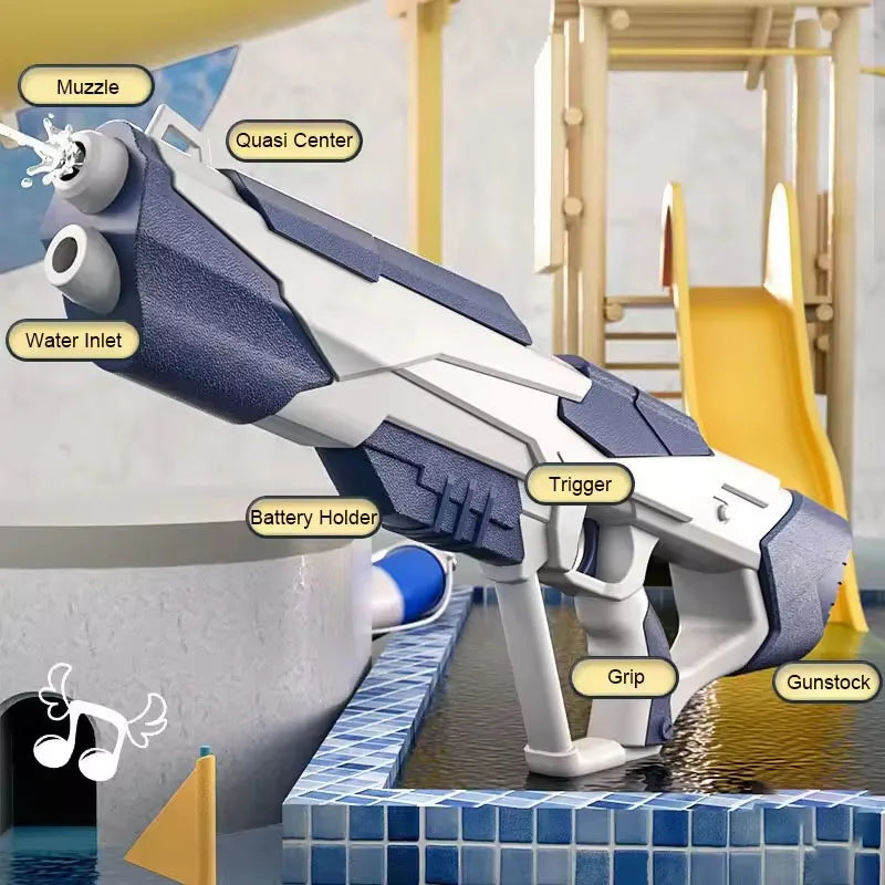 Electric Water Gun Outdoor Toy for Summer Fun