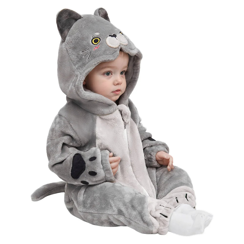 Dinosaur Cosplay Pajamas Jumpsuit For Kids Sleepwear