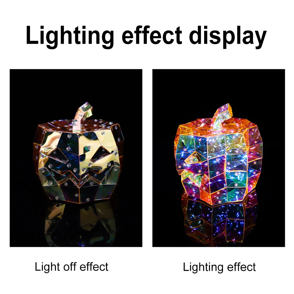 Prismatic Ghost Halloween Decor Lights For Spooky Atmosphere