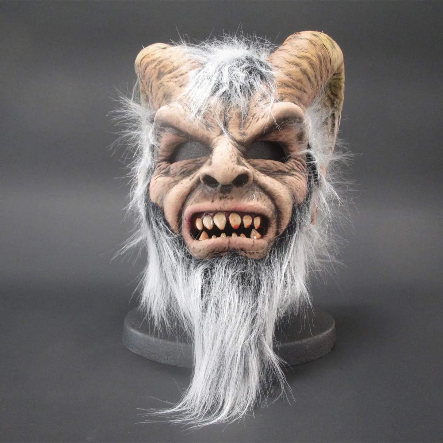 Realistic Dark Night Diablo Latex Mask for Parties and Role Play