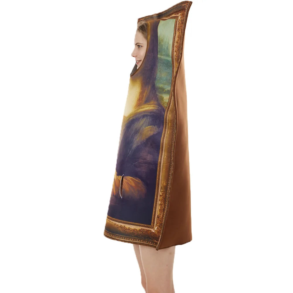 Famous Paintings Costume Mona Lisa And The Scream Dress Up