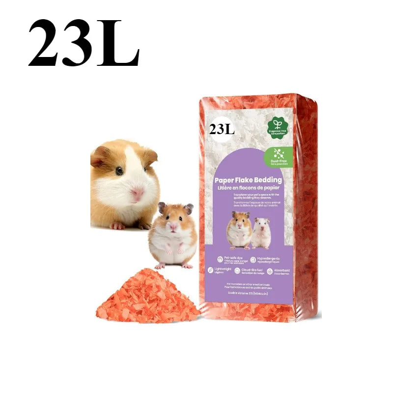Natural Odor Control Pet Bedding for Small Animals 23L 50L