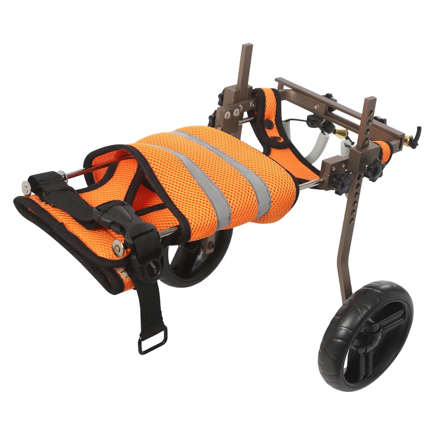 Adjustable Pet Wheelchair For Back Legs Aluminum Frame