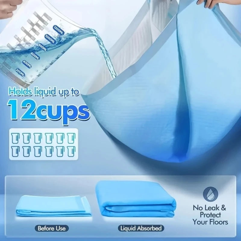 Leak-Proof Dog Pee Pads for Potty Training with Quick Dry Design