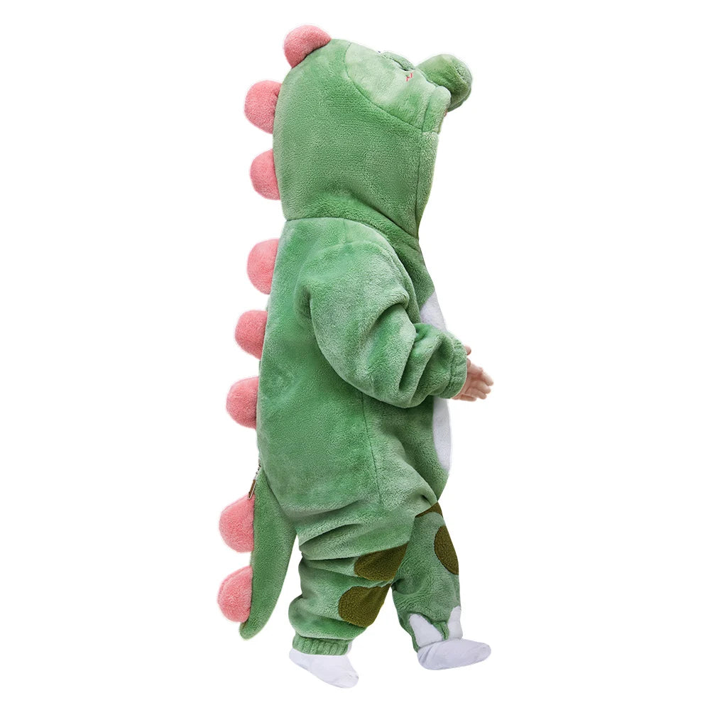 Dinosaur Cosplay Pajamas Jumpsuit For Kids Sleepwear