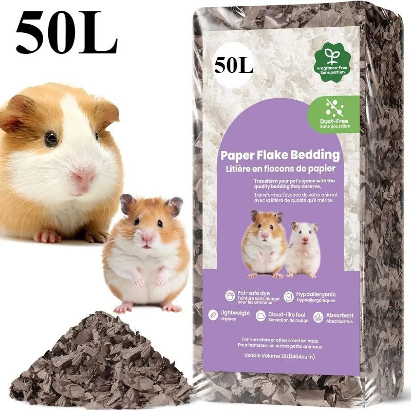 Natural Odor Control Pet Bedding for Small Animals 23L 50L