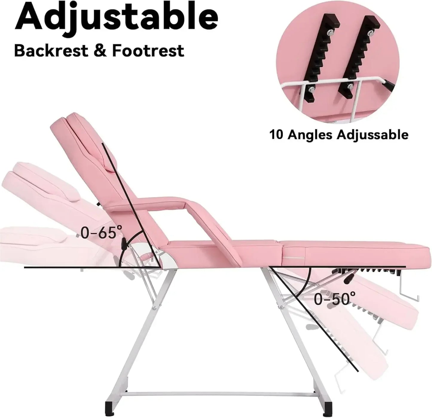Multipurpose Spa Table With Hydraulic Stool And Chair