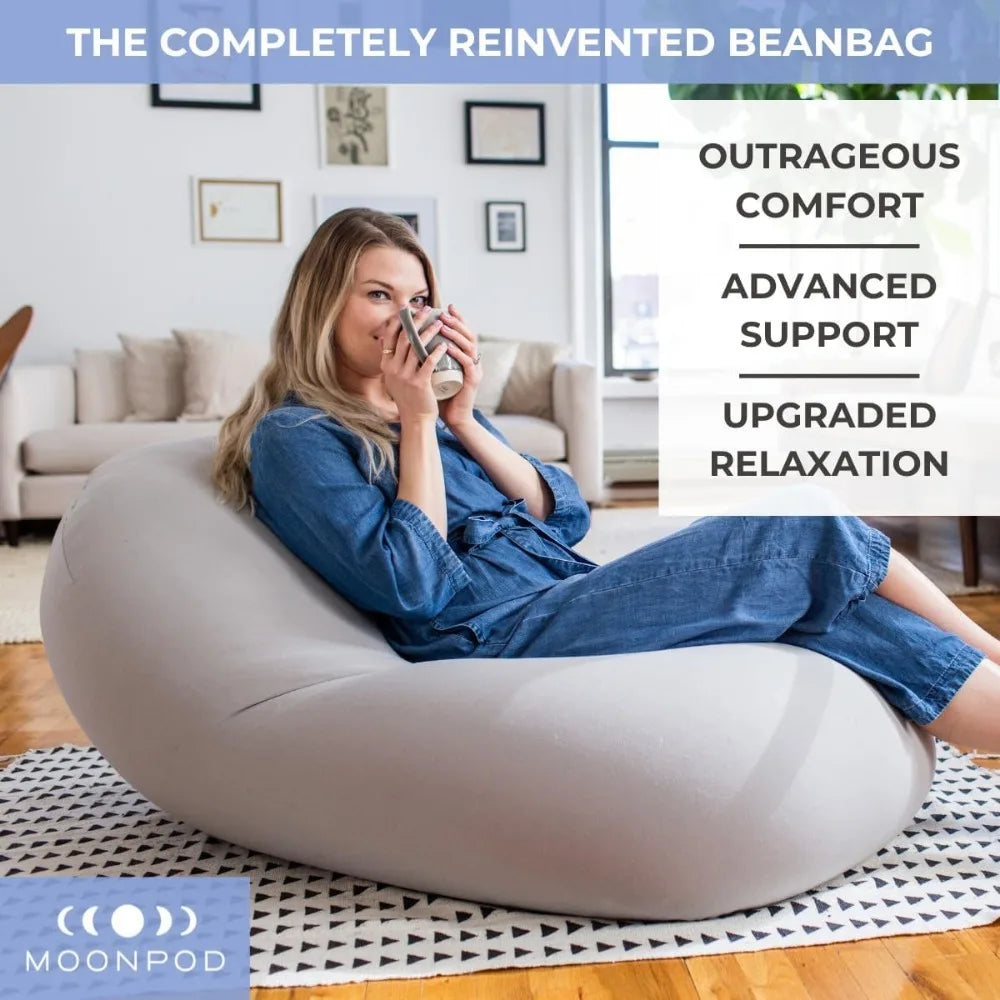 Moon Pod Bean Bag Chair for Ultimate Comfort and Support