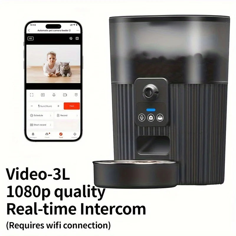 PAPIFEED Smart Automatic Cat And Dog Food Dispenser Machine