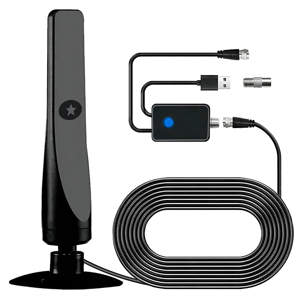 HD Digital TV Antenna with Signal Booster for Maximum Range