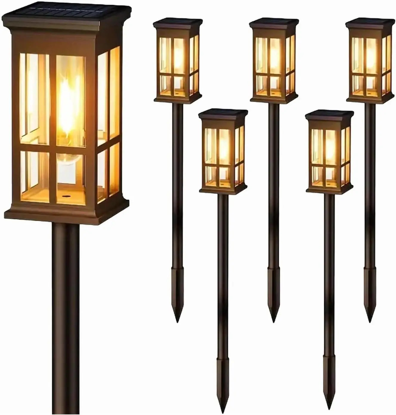 Solar Pathway Light Outdoor Lamp Waterproof Landscape Lighting For Garden