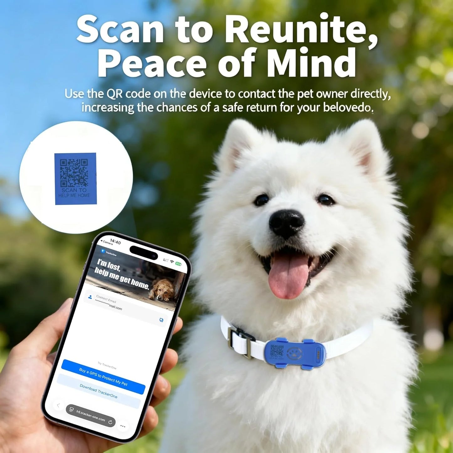 4G GPS Pet Tracker for Dogs Cats Real Time Locator