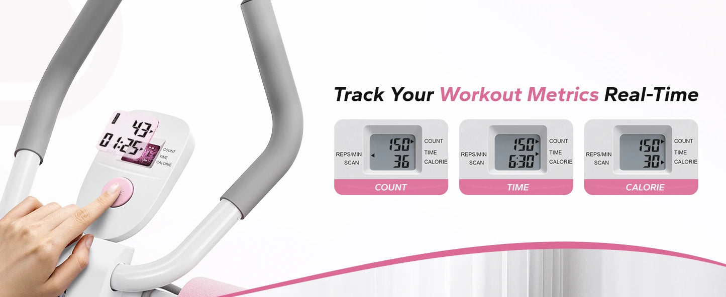 MERACH Adjustable Ab Machine for Effective Core Workouts