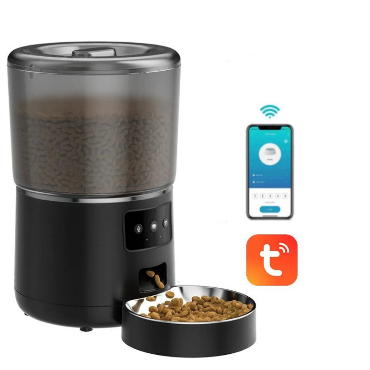 Automatic Smart Pet Feeder For Cats And Dogs App Control