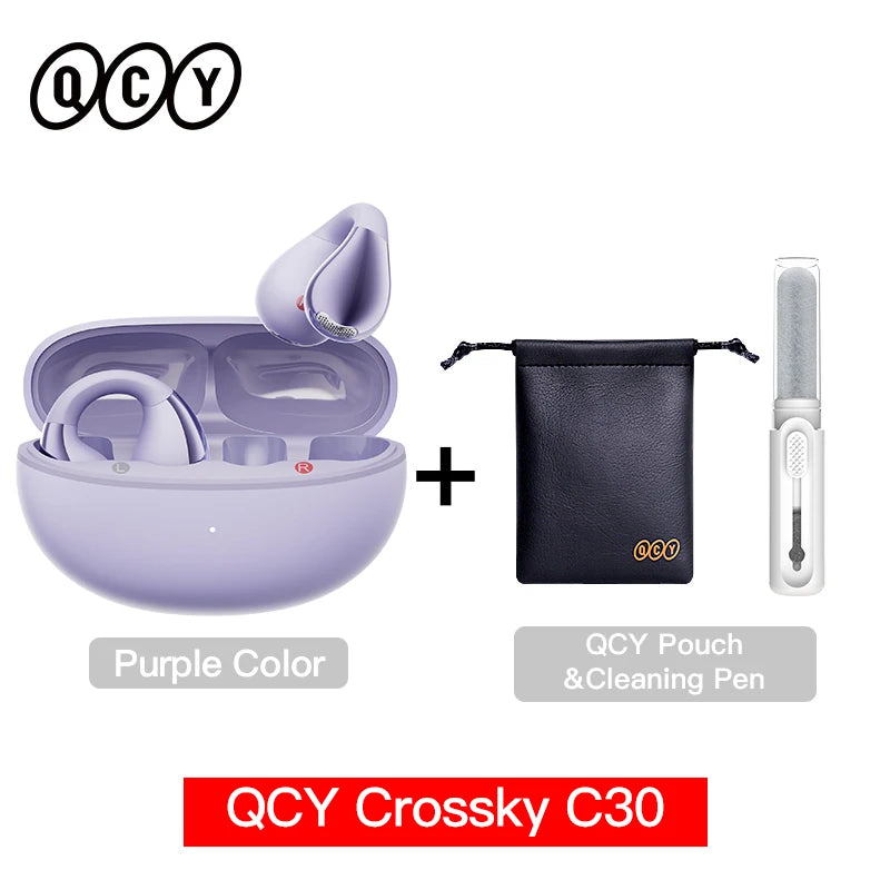 QCY Crossky C30 Wireless Earphones Bluetooth 5.4 Open Ear
