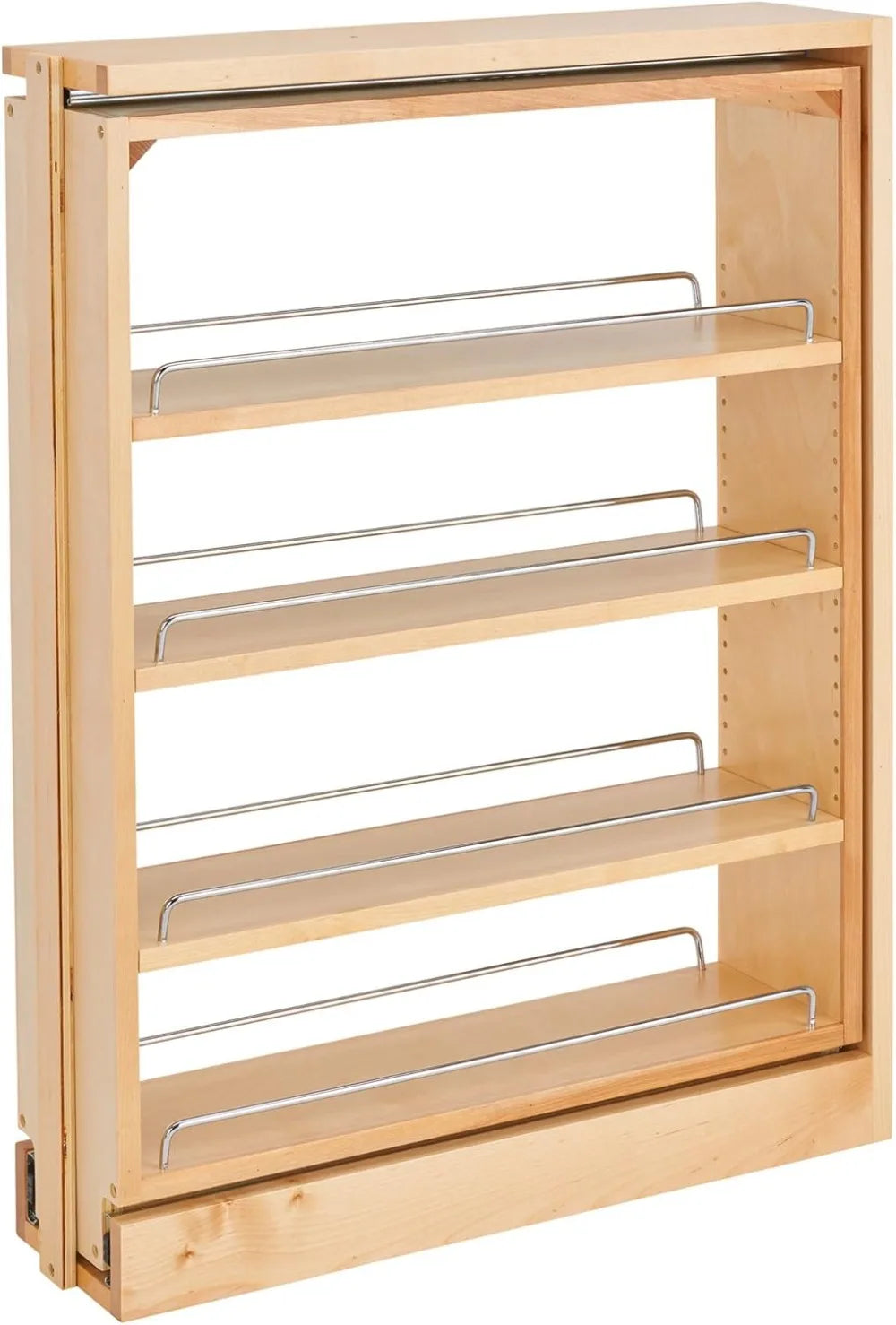 Pull Out Shelf Organizer For Kitchen Cabinets With Soft Close