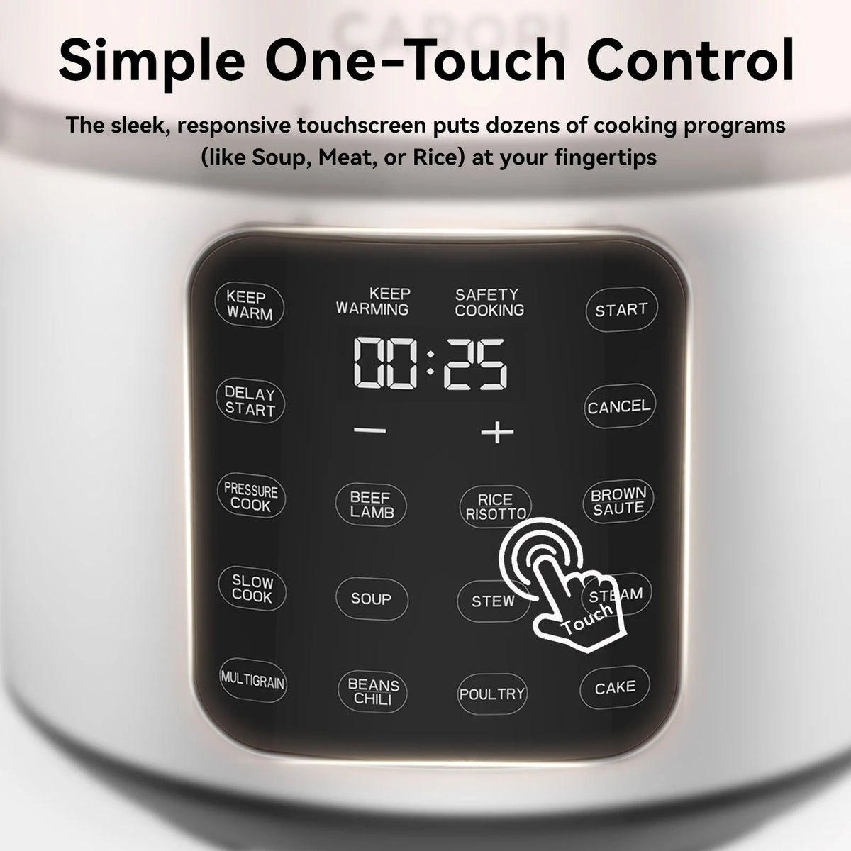 12-in-1 8-Quart Electric Pressure Cooker &amp; Multicooker
