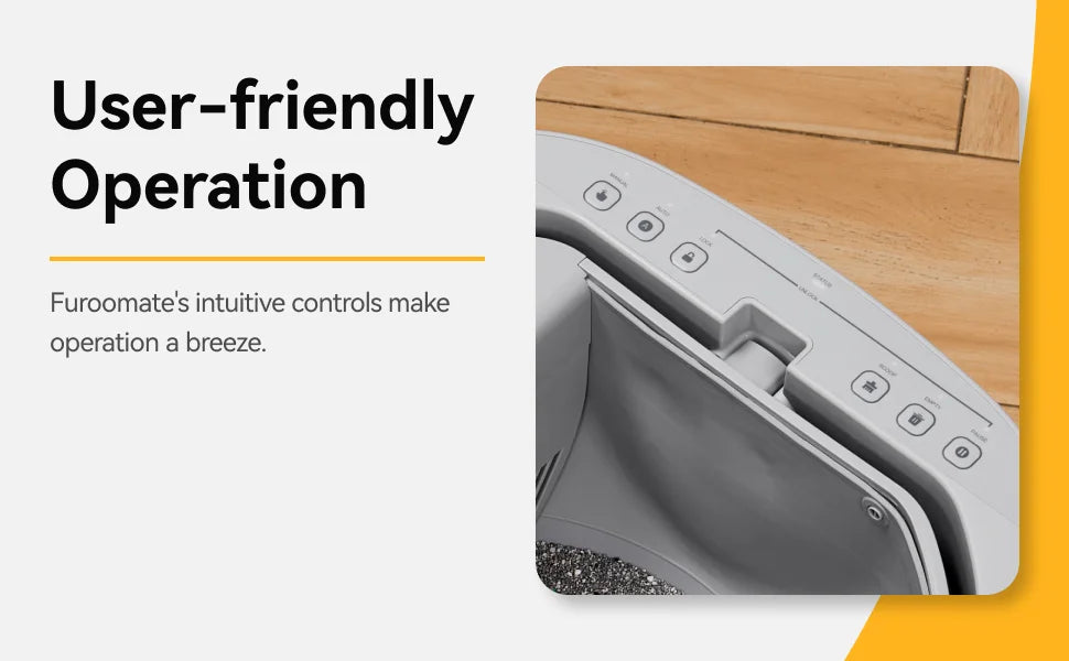 Furoomate Automatic Self Cleaning Cat Litter Box For Hygienic Freshness