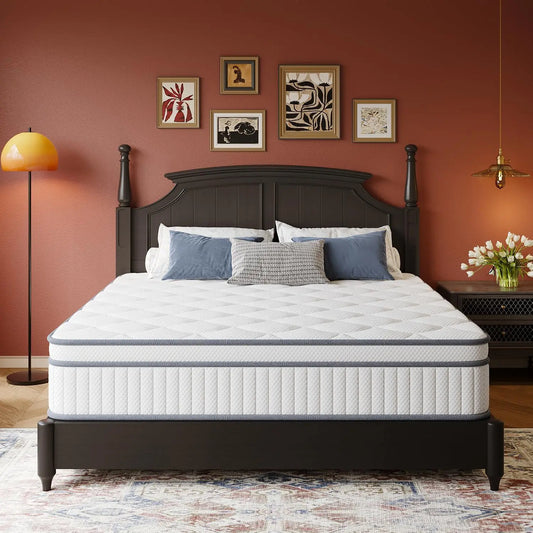 Hybrid Innerspring Mattress Box With Cooling Gel Memory Foam