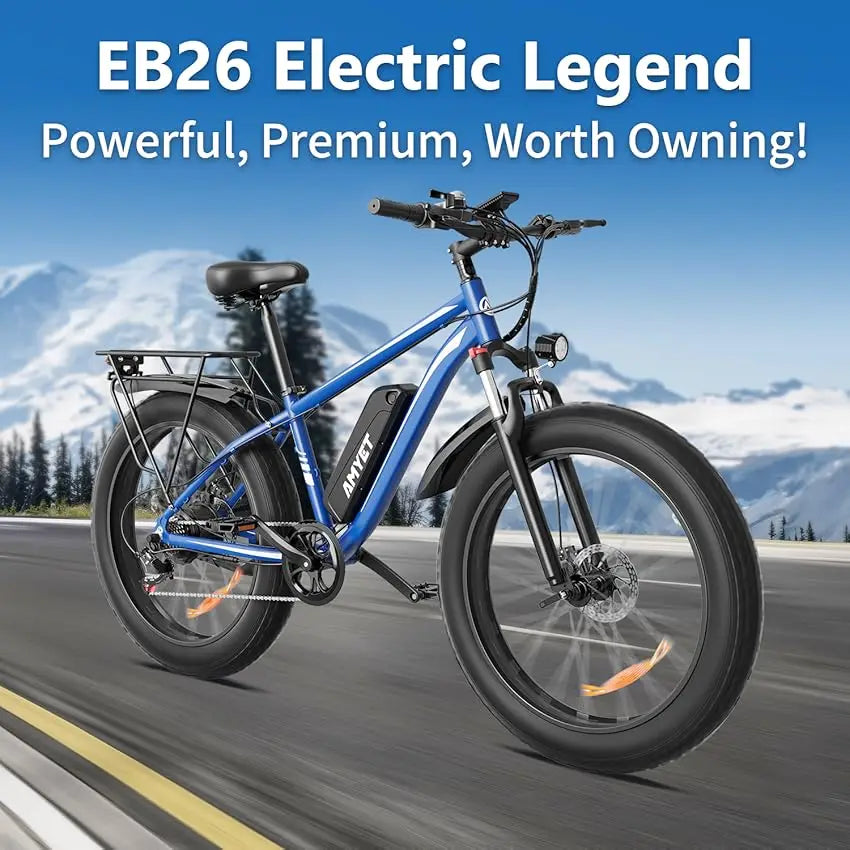 AMYET Electric Mountain Bike for Adventure and Fun