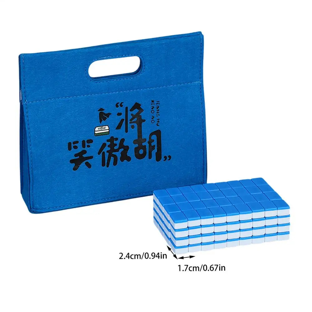 Mini Mahjongs Travel Game Set for Family Fun and Adventure