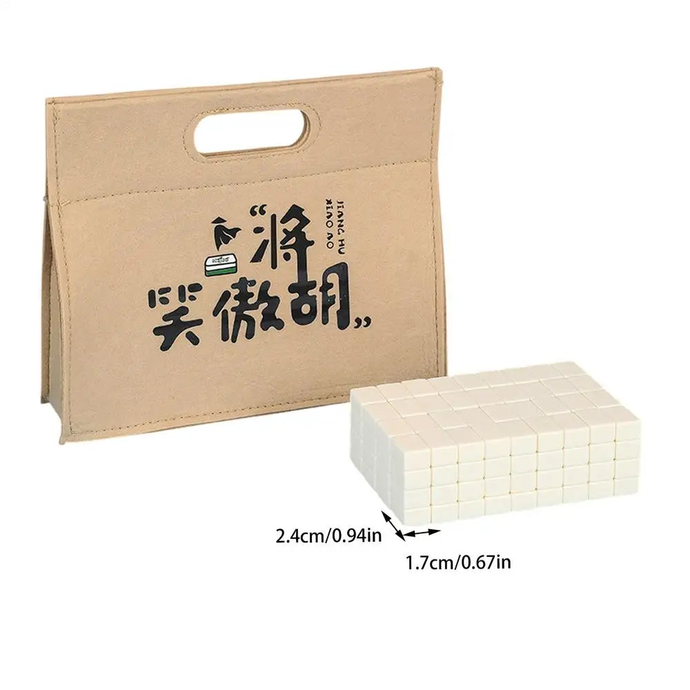 Mini Mahjongs Travel Game Set for Family Fun and Adventure