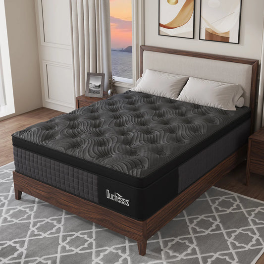 Gel Memory Foam Mattress In A Box With Pocket Springs