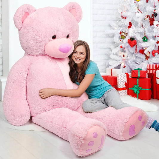 New Huggale High Quality Toy Cute Cartoon Big Teddy Bear Plush Toys Stuffed Plush Animals Bear Doll Birthday Christmas Gift