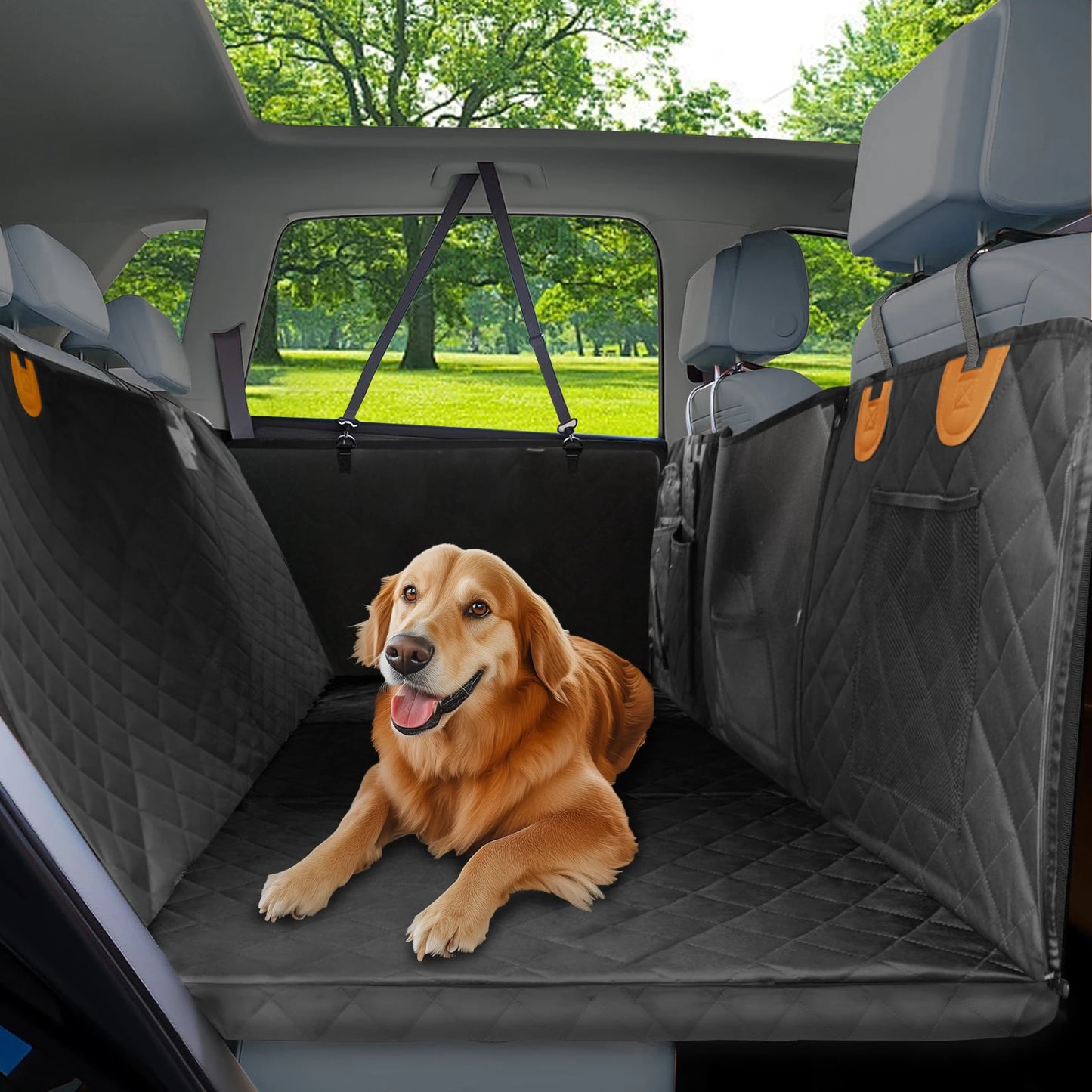 Water-Resistant Dog Backseat