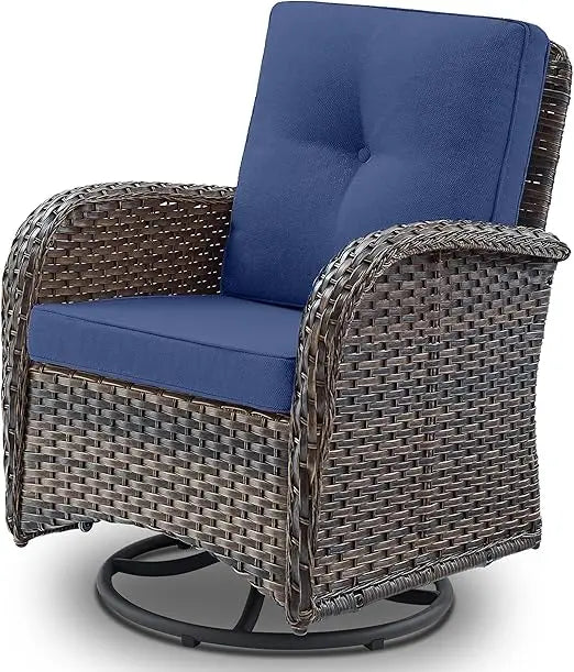 Outdoor Swivel Glider Chair for Patio and Deck Relaxation