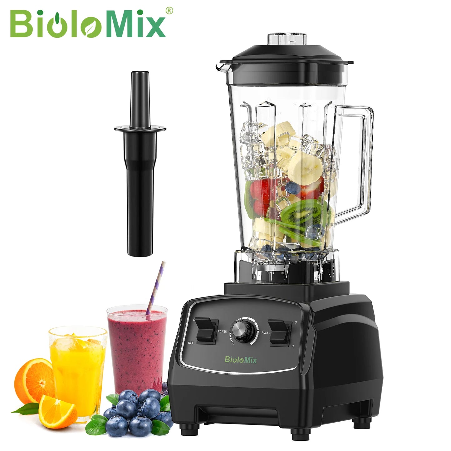 Biolomix G5200 Heavy-Duty High-Power Blender – 2L