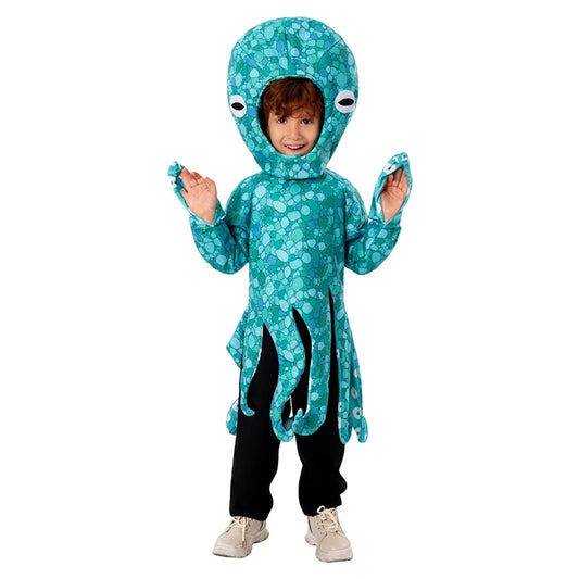 Adorable Shark Animal Costume for Kids Halloween Dress-Up Party