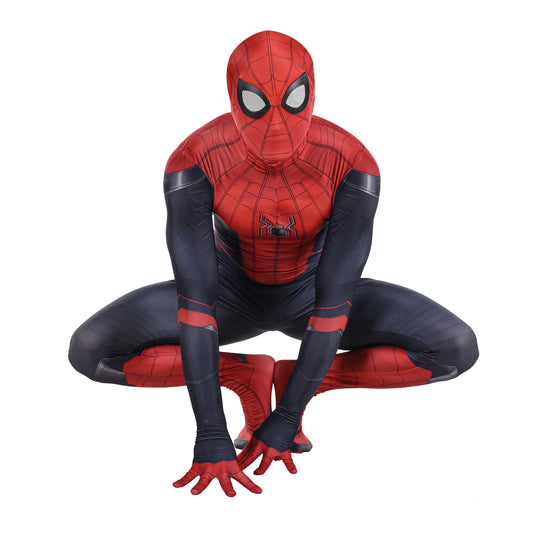 Far From Home Web Hero Costume Unisex Jumpsuit Mask