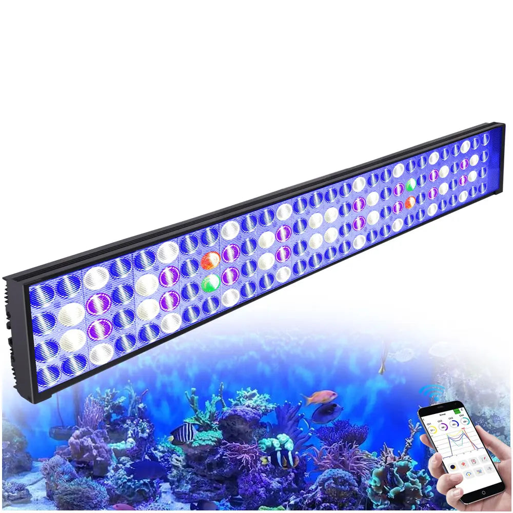 WiFi Full Spectrum Reef LED Light For Marine Aquariums