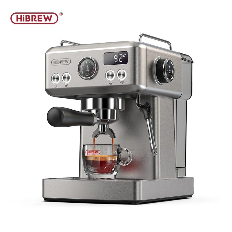 HiBREW H10A 20-Bar Semi-Automatic Espresso Machine