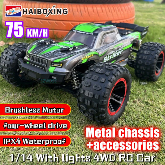 Haiboxing Brushless 4WD RC Car With Dual Battery High Speed