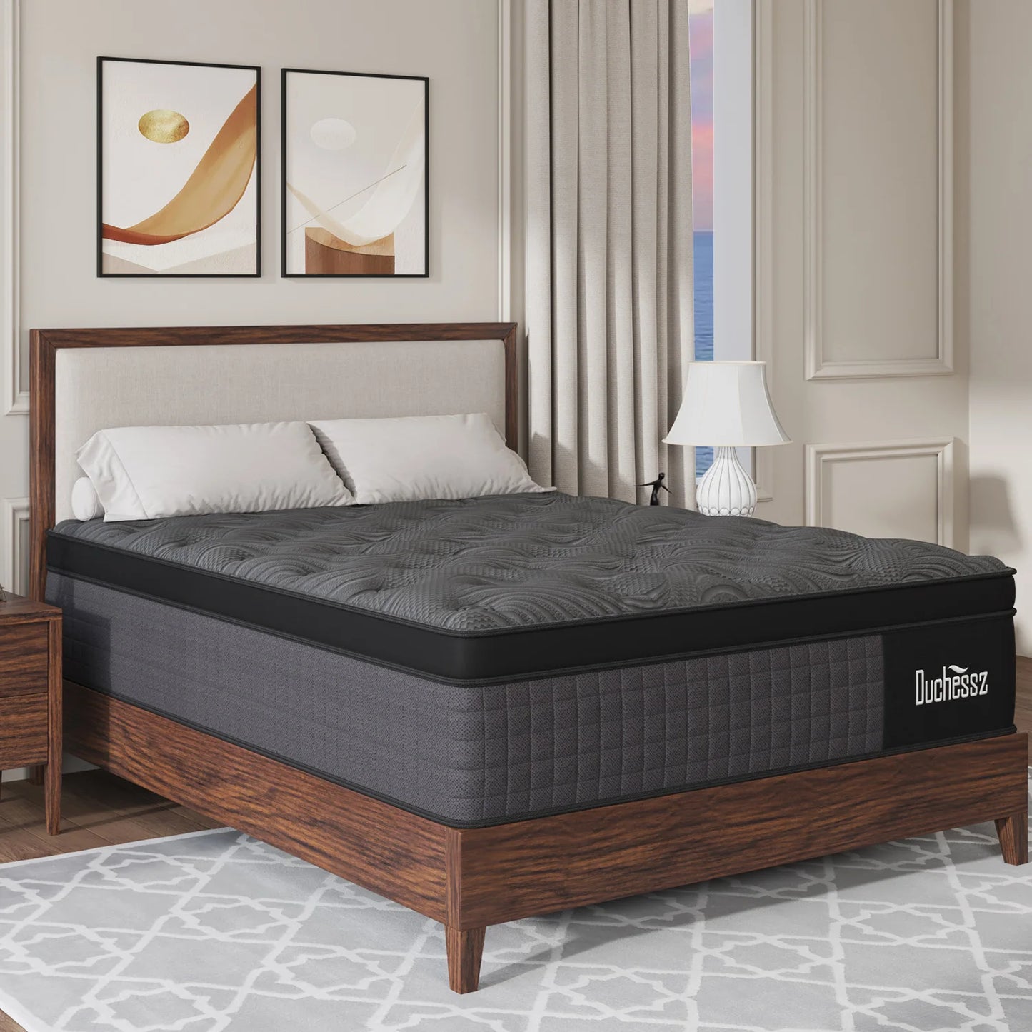 Gel Memory Foam Mattress In A Box With Pocket Springs