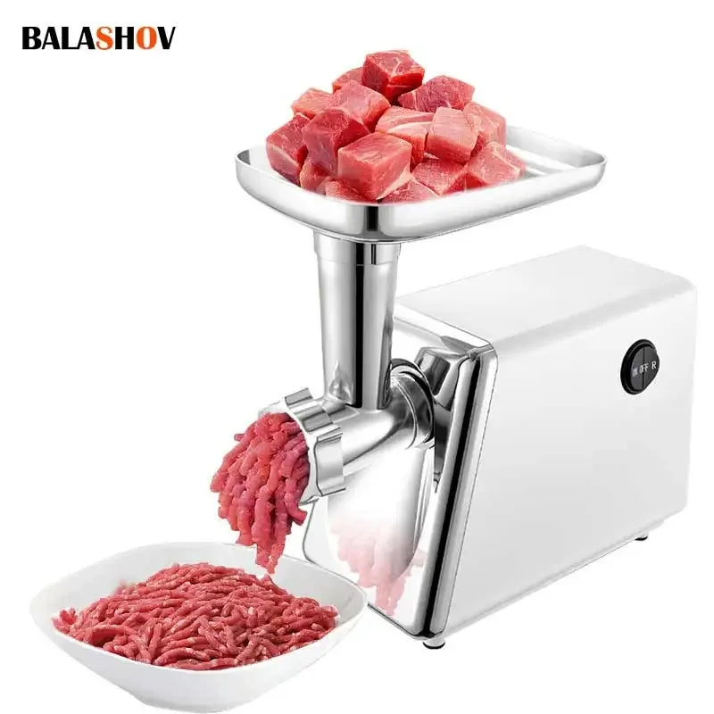 Heavy Duty Electric Meat Grinder With Blades And Sausage Stuffer