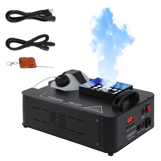 Fog Machine with LED Lights for Parties and Events