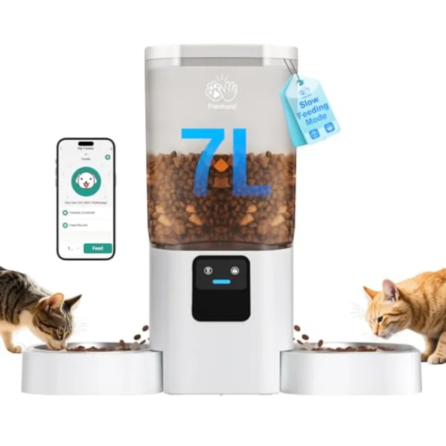 WiFi Enabled Automatic Pet Feeder For Cats With App Control