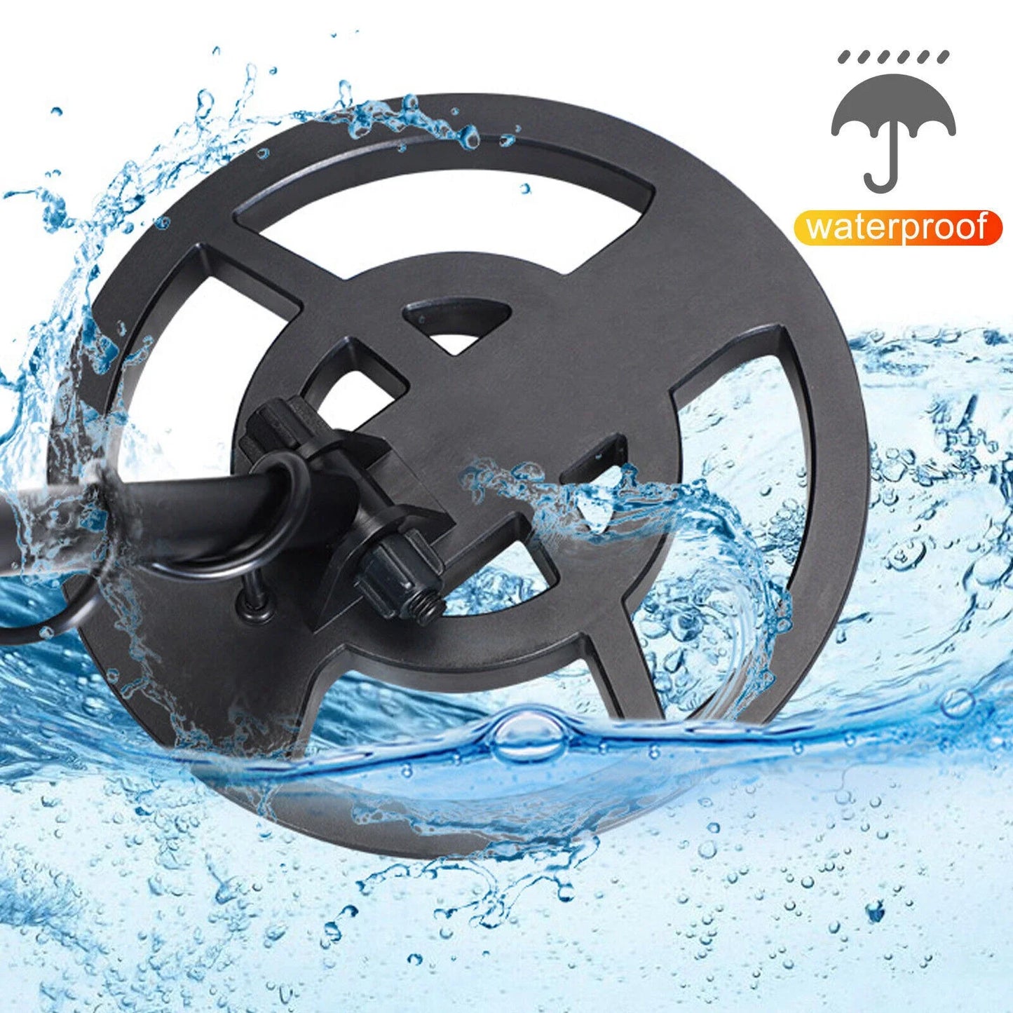 High Accuracy Waterproof Metal Detector for Treasure Hunting